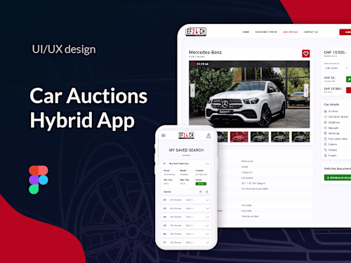 Car Auction - UI / UX Case Study