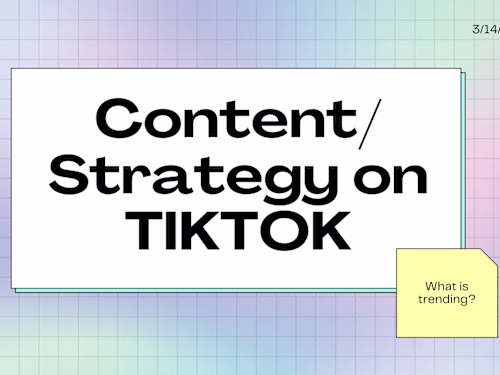TikTok Content/Strategy 🎨👩🏻‍🎨🧠