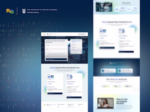University of British Columbia & RoboGarden - Landing Page