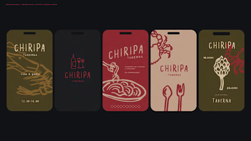 Taberna Chiripa Visual Identity Design