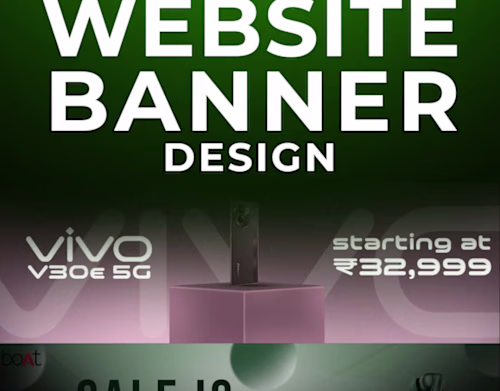 Website Banner design