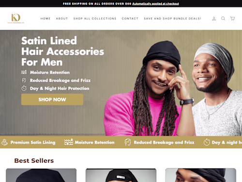 Kings Crowning Store Redesign Using Replo