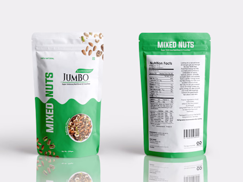 Mix Nuts Packaging design