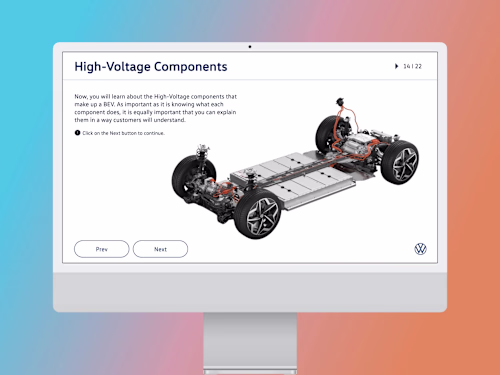E-Vehicle Training for Automotive Staff