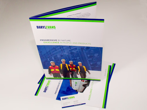 Full Brand Redesign and Marketing Collateral for Daryl-Evans