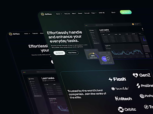 AirFlow - SaaS Website Template