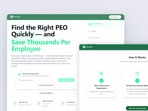 AI-Powered PEO Comparison Platform
