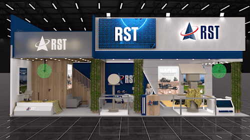 RST Technology – Exhibition Booth Design 60m² IDEF 2025