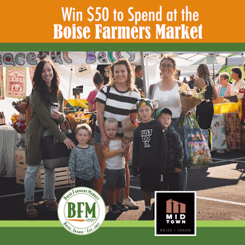 Boise Farmers Market - Giveaway Posts