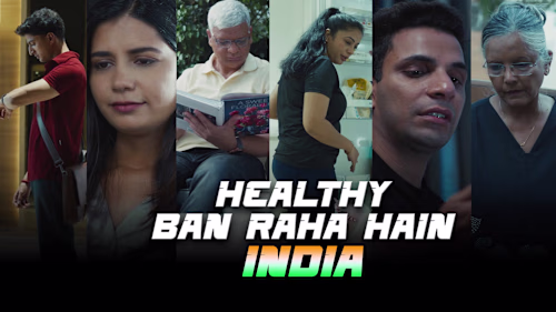 #HealthyBanRahaHainIndia ad Campaign