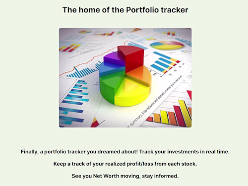 Portfolio tracker