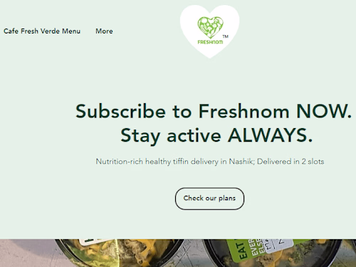 Website and Brand Design for a Salad Delivery Company