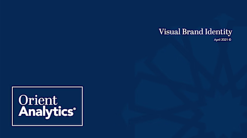Orient Analytics Brand Identity Design