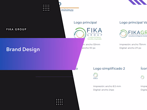 Fika Group Brand Design
