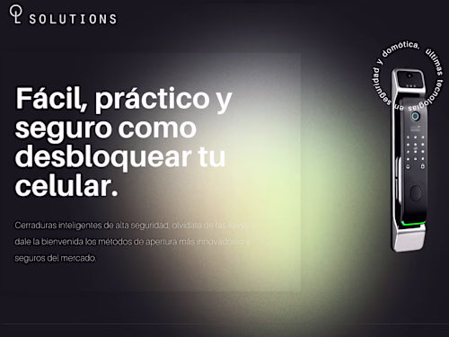 Website for Smart Home Company - OL Solutions