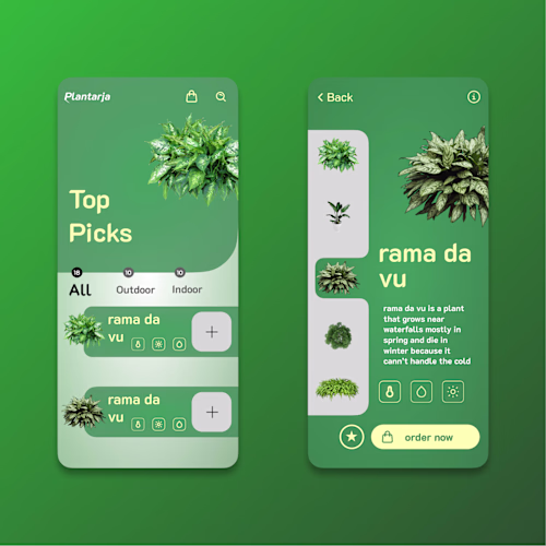 plants app :: Behance