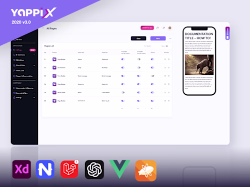 YAPPIX CMS 2013-2022