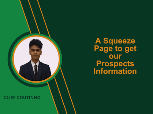 Landing Page - Squeeze Page