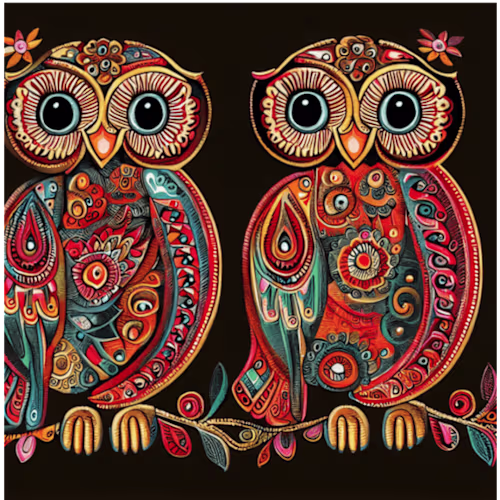 Traditional Indian folk art