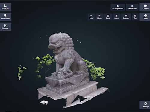 Point cloud viewer