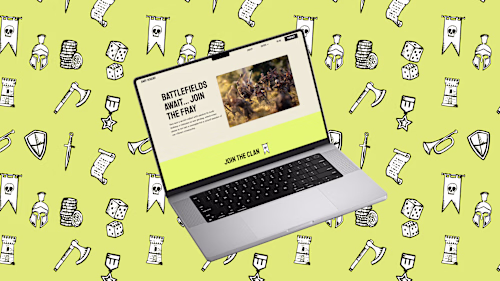 Andy Hobday - Brand identity design & Framer website