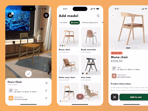 Designing an AR app for Gazzda to improve UX and increase sales…