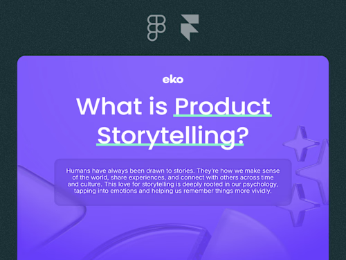 Eko Product Storytelling Guide Design and Framer Development