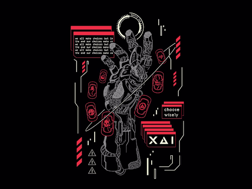 XAI - Merch illustration