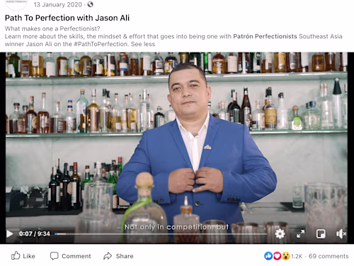 Patron Perfectionists Social Media Strategy & Content
