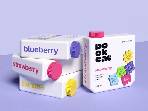 Pockeat Drink Identity&Packaging :: Behance