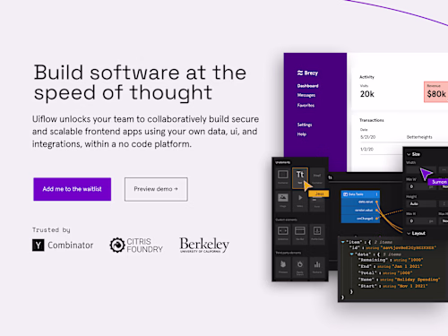 Website Redesign for A Nocode Startup