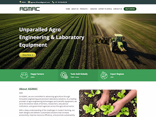 Designed and developed a modern