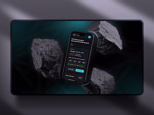 Smarter Swaps. Smarter Portfolios. - Web3 App