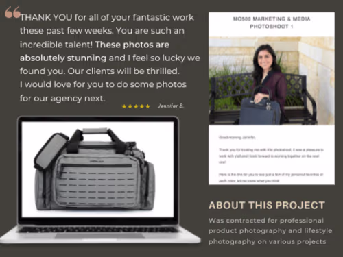 Pro Product & Lifestyle Photography for Website & Social