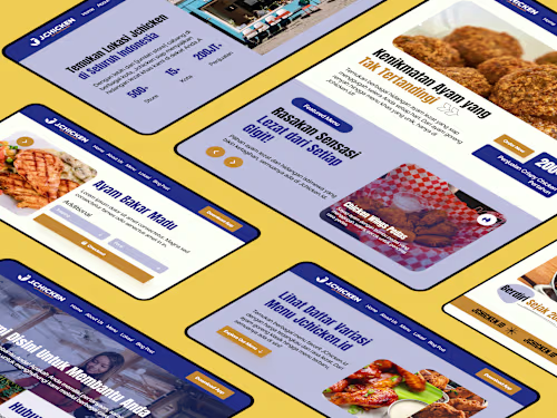 Jchicken Website Re-Desain