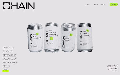 Chain Corner Store is a modern, pay-what-you-can corner stor...