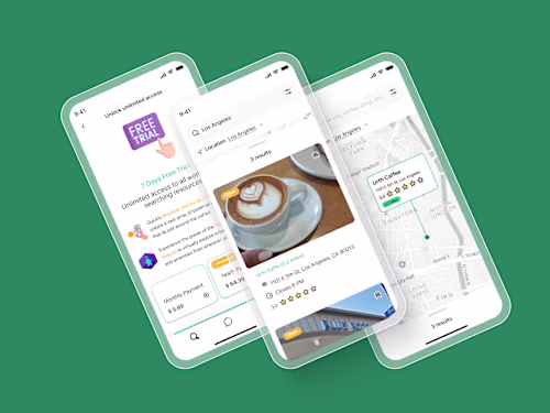 Create a feature workflow on a mobile app from the ground up 