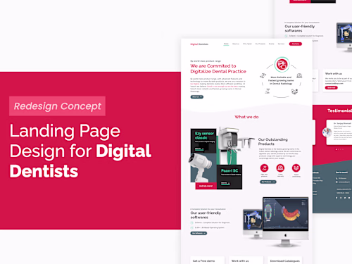 Landing Page Design for Dental Service