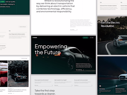 Landing Page - Whesh Website Design