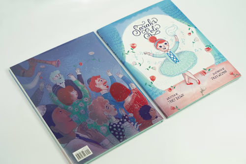 "Sarah's Solo" illustrated storybook