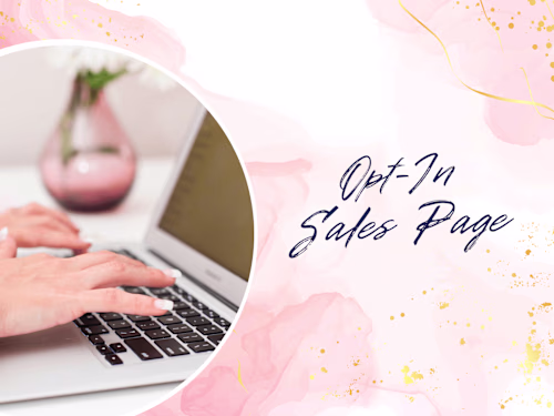 Opt-In Sales Page