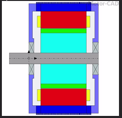 BLDC Design for heavy-lift drone 36Nm-1.5kW