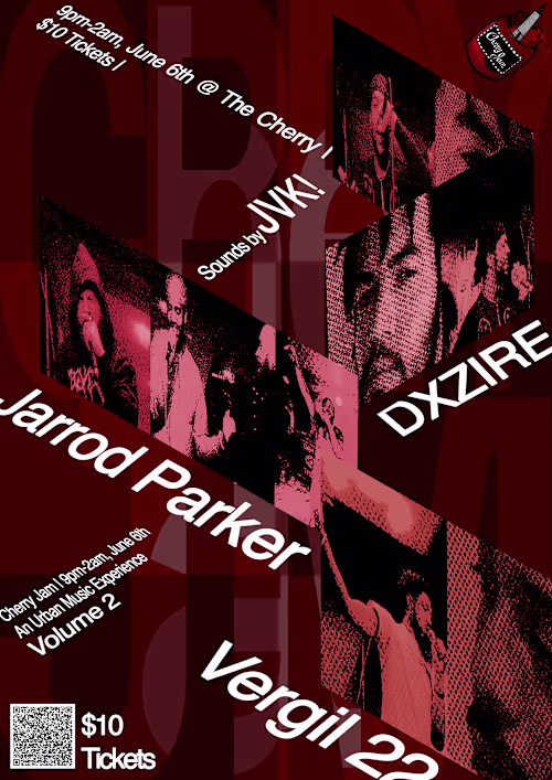 Print & social media posters for Cherry Jam