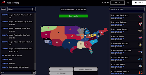 Blockchain Betting Game