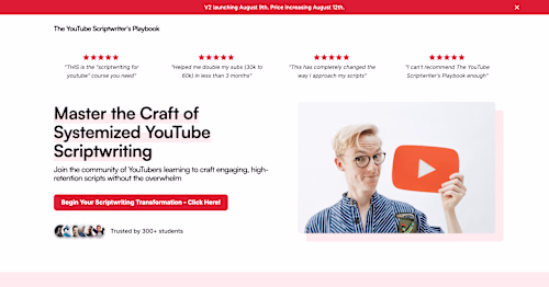 YouTube Scriptwriters Playbook
