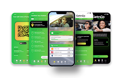 UI Design for GetnGo App