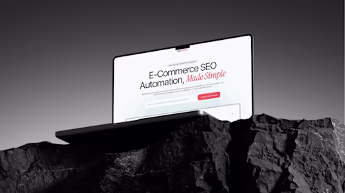 AlgoRanker – SEO Automation Tool Webflow Website