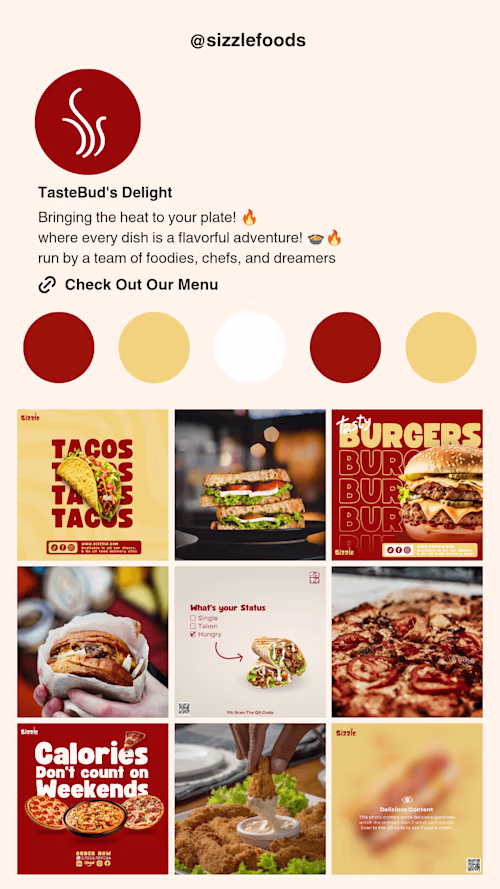 Social Media Design For Fast Food Brand :: Behance