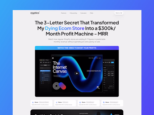 Figma to Framer Landing Page (Conversion Focused)