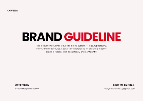 Covella | Brand Guide